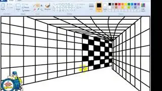 Drawing a 3D tunnel on the walls