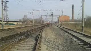 Электропоезд ЭП3Д-0033 с сообщением Партизанск-Владивосток