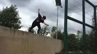 Practice NEW move!!! Parkour SKILLS in Mexico CITY