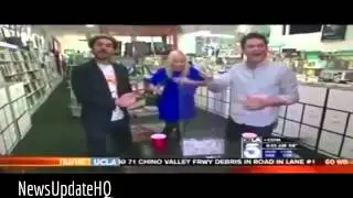 Reporter, Freaks Out Over Magic Trick By Justin Willman