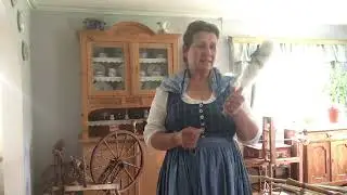 Spinnen mit Rocken und Spindel Teil 3 - spinnen im historischen Kontext
