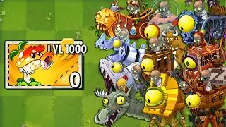 Every Random Plants LEVEL 1000 Power-Up vs ALL Final Bosses Fight! - PvZ 2 Final Bosses