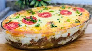 VOCÊ PRECISA FAZER ESSA CARNE MOÍDA |  JEITO FÁCIL E ECONÔMICO | ALMOÇO OU JANTAR COMPLETO!!!