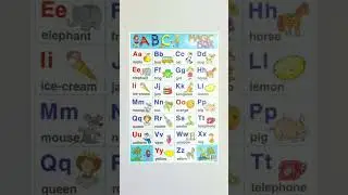 alphabet charts