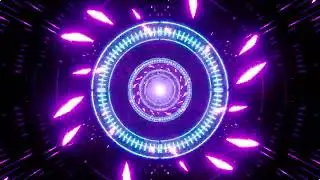Neon Pulse Glow Rhythm Energy | [6 HOURS 4K] | Disco Lights Background Video 4K