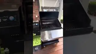 First look at the Trimal Grills S1 pellet grill. First impressions and review! Insanely good bbq!