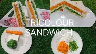 TRICOLOUR SANDWICH RECIPE | INDEPENDENCE DAY SPECIAL | COOK WITH GURMEET
