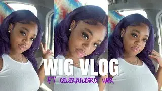 WIG VLOG | Unboxing + Prepping + Install Ft: ColorfulBird Hair **INSTALLED WITH ONLY GOT2B**