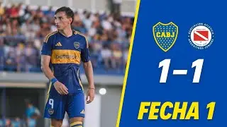 RESERVA | BOCA VS. ARGENTINOS JUNIORS [1-1] RESUMEN COMPLETO | TORNEO PROYECCIÓN