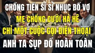Chồng Sỉ Nhục Bố Vợ Giữa Tiệc, Mẹ Chồng Còn Cười Hả Hê –   Cuộc Gọi Khiến Anh Ta Sụp Đổ Hoàn Toàn