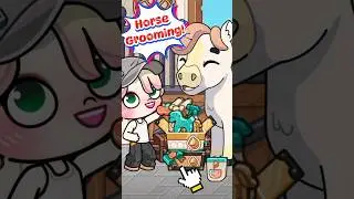 HORSE GROOMING PACK! 🐴😀 #avatarworld #newupdate #shorts
