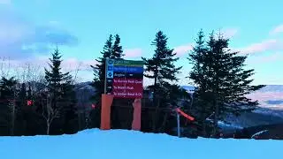 Kansas trail. Sunday River Resort. Green Trail 🟢 Feb 2024