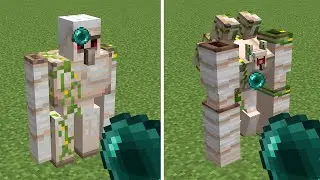 What's inside Iron Golem? What's inside Alpha Mutant Iron Golem?