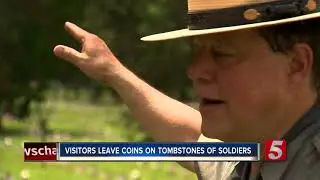 Learn What Coins Left On Soldiers' Tombstones Mean