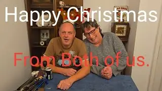 Christmas speech from Mrs and Mr Mancave. Shout out and Thank you. Plus tilly. 
