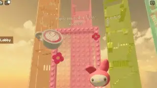 Pink Matcha  Latte tower|Tower of Coffee|Roblox|episode #3
