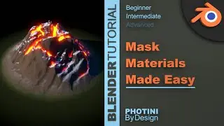 Master Material Masks - Blender Tutorial