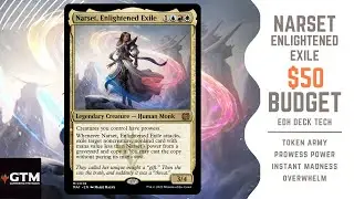 Narset, Enlightened Exile $50 BUDGET EDH Deck Tech! | March of the Machines! | Magic The Gathering