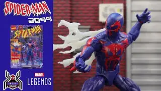 Marvel Legends SPIDER-MAN 2099 Miguel O'Hara Retro Spiderman 2026 Wave Cardback Figure Review