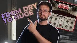 No Room? No problem! | Creating an artifitial drum room track with Rotten Pool Verb