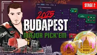 StarLadder Budapest MAJOR PICK'EM - STAGE 2 😵&zwj;💫