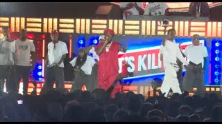 MBOSSO KHAN LIVE PERFOMANCE KWENYE STAGE YA KILI DOME, AIMBA NGOMA ZA ASLAY, DIAMOND, YA MOTO