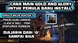 Cara Main Game Gold and Glory Pemula!! Penjelasan Lengkap : class & skill, ITEM, eksplorasi dungeon