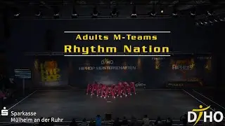 Rhythm Nation- TanzExpress | 6. Platz- Adults M-Teams A-Reihe HipHop