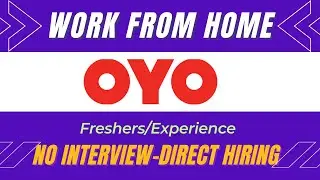 OYO Is Hiring | Part Time Jobs For Students | Work From Home Job 2022 | Freelancing Jobs