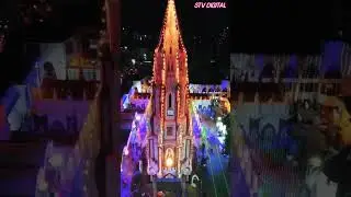 CHRISTMAS LIGHTING VIEW #S'T MARY ' BASILICA #BANGALORE