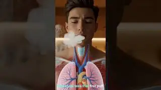 What Happens Inside Your Body When You Smoke a Cigarette #facts #3dvisualization