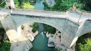 El r&iacute;o Guadalope a su paso por Castelseras, Teruel