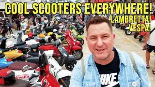 VESPA Burn Out Competition in Bangkok: GO TO SCOOTER EVENT