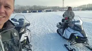 Тест-драйв эксклюзивной новинки &mdash; снегохода OSM SM1000