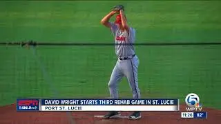 David Wright makes 3rd rehab start in Port St. Lucie