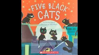 Five Black Cats: Read aloud children's book