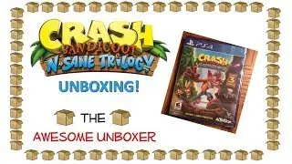 Crash Bandicoot N. Sane Trilogy (PS4) unboxing!
