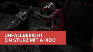 A-XOC Schutzprotektoren - Ein Motorradsturz mit A-XOC | Motorradreporter Thierry Dricot berichtet
