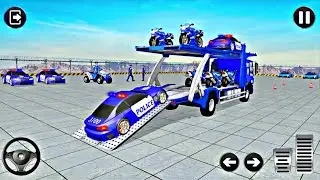 Grand Police Transport Truck _ Best Grnad Police Truck Simu Game _ US Police Andriod Games 2021