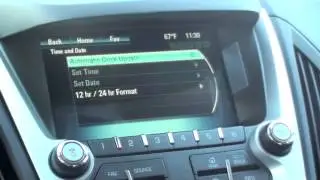 2014 Chevrolet Equinox How To Clock Time Change McKaig Chevrolet Buick