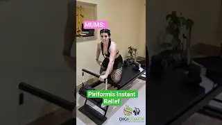 Мгновенное облегчение ишиаса для мам! ⚡ Растяжка грушевидной мышцы (озвучка)