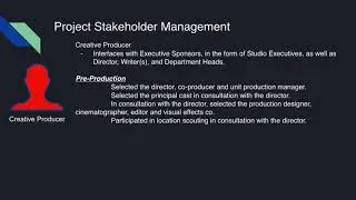 Filmmaking Stakeholder Management   PMO in Film and Television
