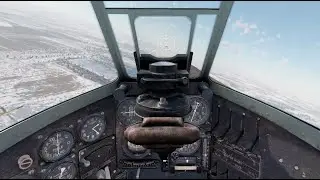 Бой на финском истребителе M&ouml;rk&ouml;-Morane в VR шлеме в War Thunder. СБ режим.