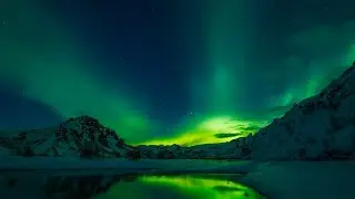 Aurora And Northern Lights - Relaxing Music, Amience For Sleep & Stress Relief
