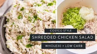 SHREDDED CHICKEN SALAD &raquo; costco style + whole30/low carb