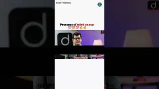 Presence of mind 💯💯🔥🔥| UPSC TOPPER INTERVIEW|