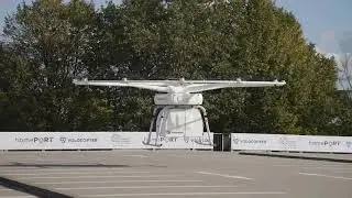 The heavy #cargo #drone VoloDrone eVTOL. #news: Jobs for #Drones! #Work for Drones! Hire #Drone!