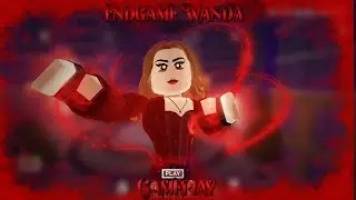 ENDGAME WANDA ~ Gameplay | Marvel omega: Roblox | pt1 ~ I fear this gameplay ate better than nj
