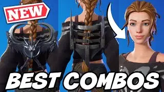 BEST COMBOS FOR *NEW* MIDNIGHT HAVEN SKIN (CHAPTER 3 SEASON 1 BATTLE PASS)! - Fortnite
