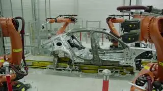 Production of BMW 5 Series - Body Shop